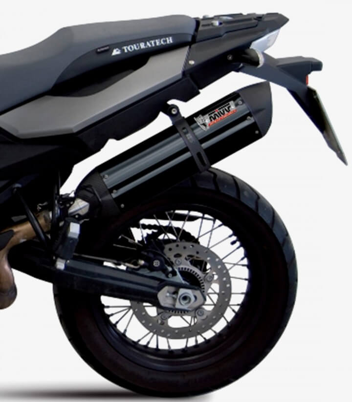 Escape MIVV Suono Negro para BMW C 650 GT / F 650 / F 800 GS (08-17) B.007.L9