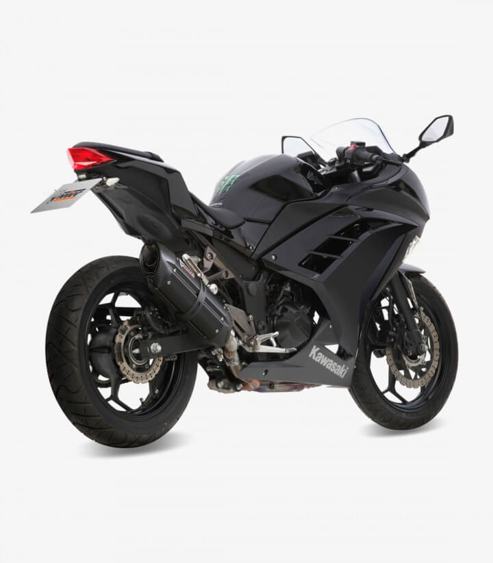 Escape MIVV Suono Negro para Kawasaki Ninja / Z 300 (13-16) K.038.L9