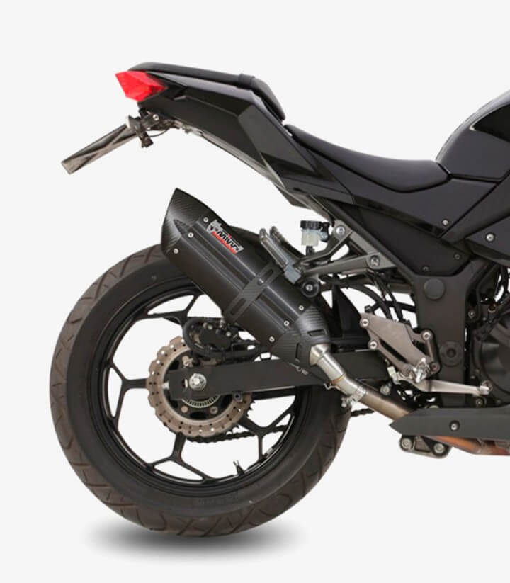 Escape MIVV Suono Negro para Kawasaki Ninja / Z 300 (13-16) K.038.L9