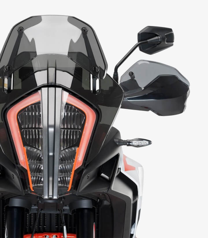 KTM 1050/1090/1190/1290 ADV, 690/790/1290 Duke, 990 Supermoto Puig Smoked handguard extensors 9622H