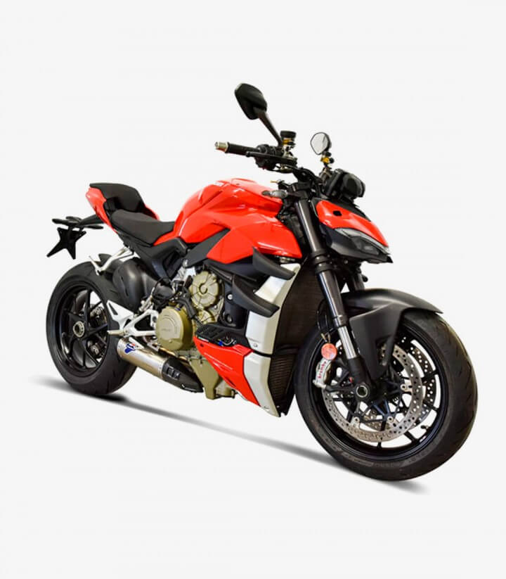 Termignoni Racing Exhaust stainless steel for Ducati Diavel / Streetfigther /  V4 / S (20-24) D19909440ITA