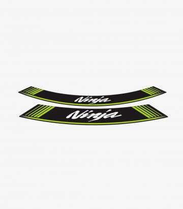 Tiras de llantas Kawasaki Ninja especiales de Puig color Verde
