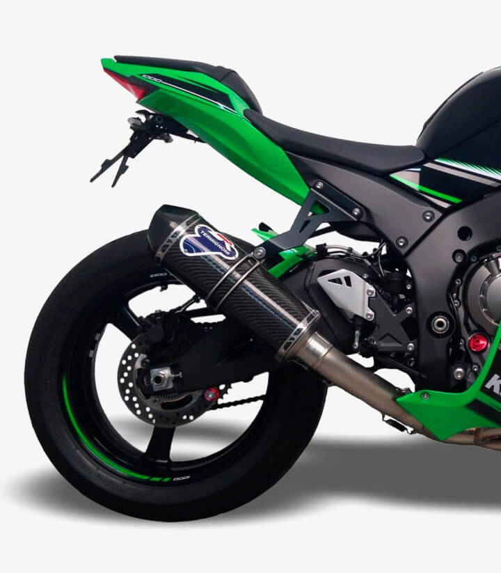 Escape Termignoni Relevance acero inoxidable para Kawasaki ZX-10R / RR / SE (10-19) K07909400ICC