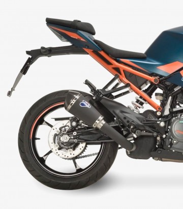 Escape Termignoni Negro acero inoxidable para KTM 125 Duke / RC, 390 Adventure / Duke / RC (20-23) KT2508000BBC