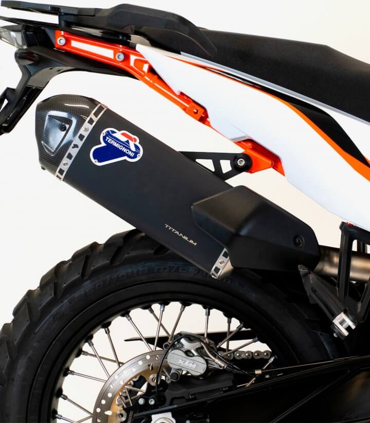 Escape Termignoni Negro titanio para KTM 790/890 Adventure, 890 SMT (21-25) KT3208040INC