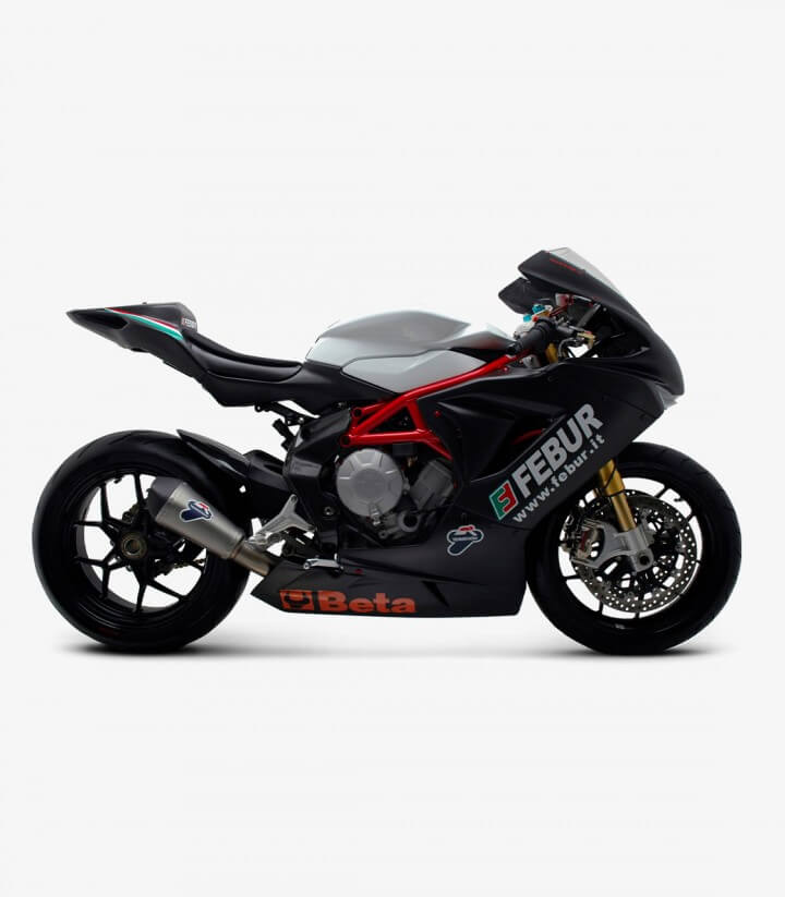 Escape Termignoni Conical acero inoxidable para Mv Agusta F3 675 / 800 (12-20) MV10080TV
