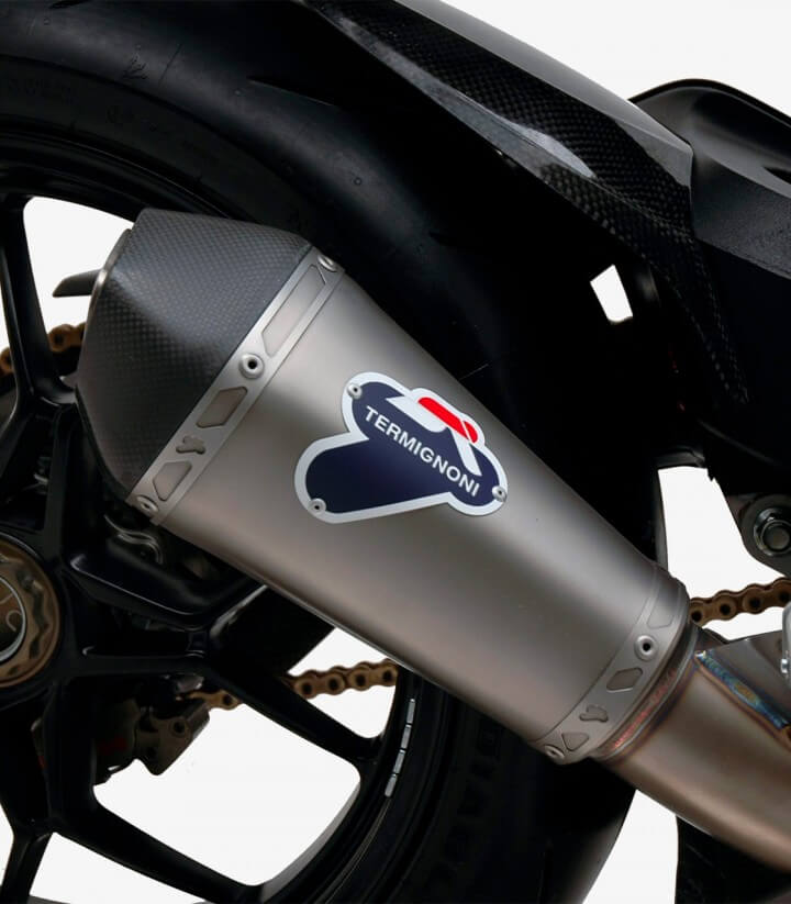 Escape Termignoni Conical acero inoxidable para Mv Agusta F3 675 / 800 (12-20) MV10080TV