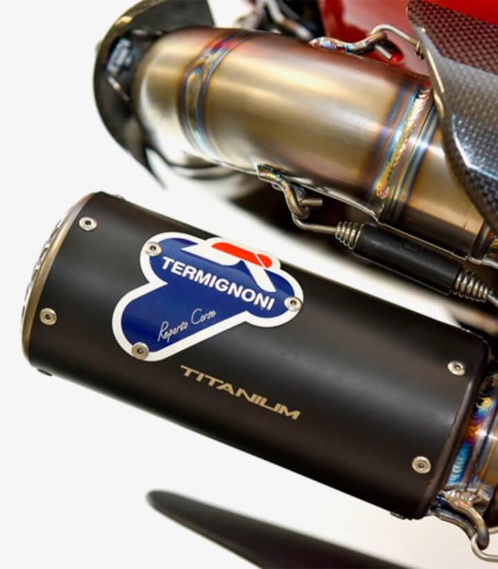 Termignoni SBK Exhaust titanium for Ducati Diavel / Streetfigher /  V4 / S (18-24) D20509400TTC