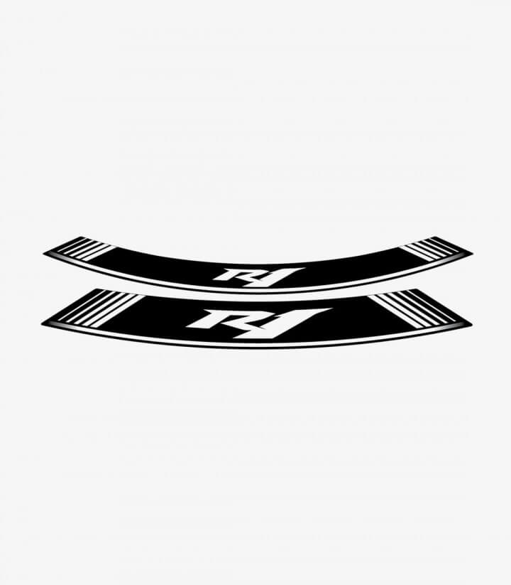 Tiras de llantas Yamaha R1 especiales de Puig color Blanco