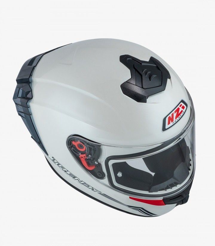 Casco Integral NZI Trendy 3 Stream Solid Nouveau Blanco