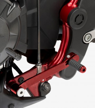 Palanca Cambio Puig 22123R Honda CB750 Hornet (23-25) color Rojo