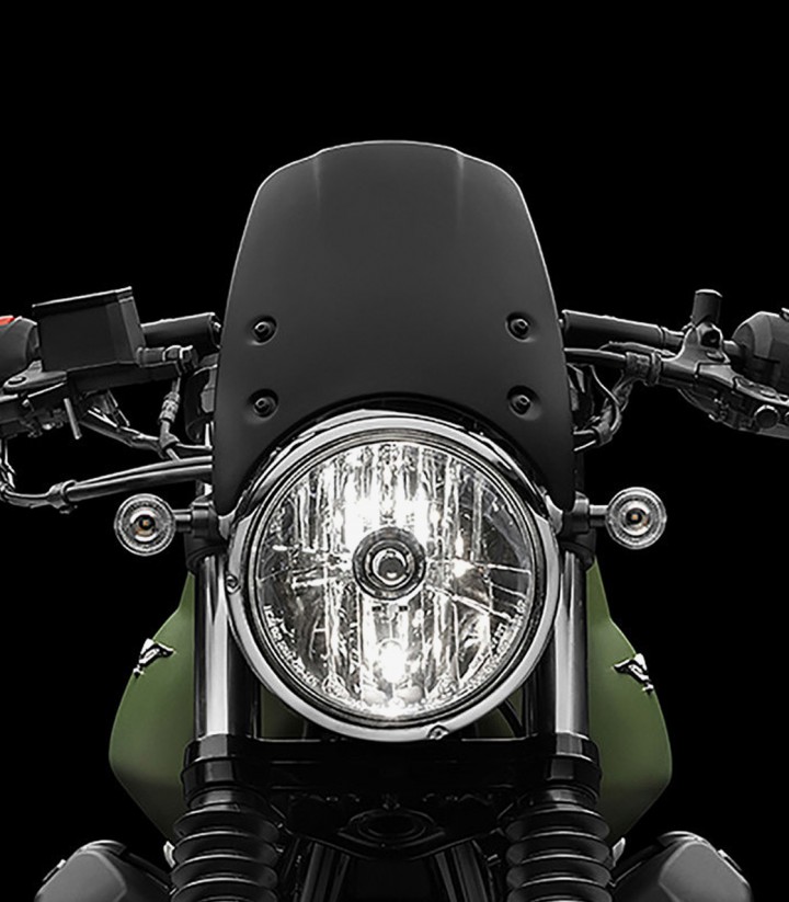 Cúpula Rizoma para varios modelos de BMW, Ducati, Kawasaki, Moto Guzzi y Triumph Negro CF010B