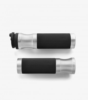 Rizoma Sport Ride by Wire Grips Silver GRDW205Z22A