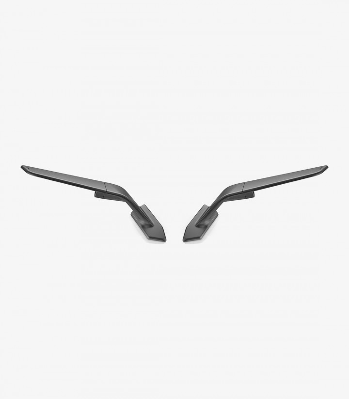 Retrovisores Rizoma Stealth Grises BSS010D