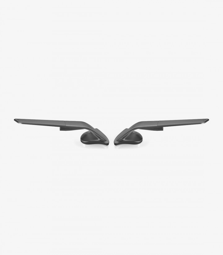 Retrovisores Rizoma Stealth Grises BSS021D