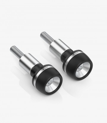 Topes Anticaída Rizoma Plateados Yamaha MT-07 / Pure / Y-AMT (21-25) PM224A