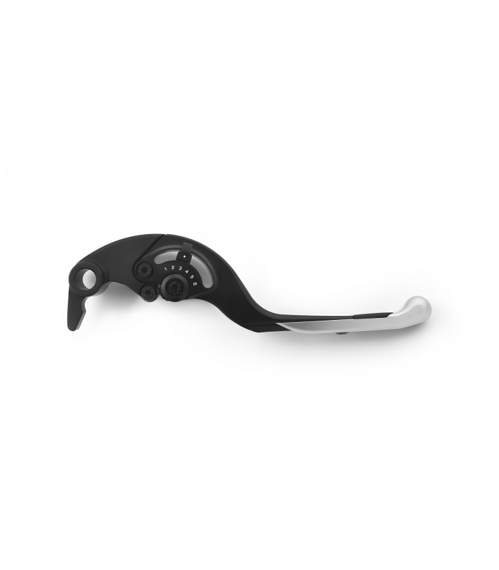Maneta de Freno Adjustable Plus Rizoma Kawasaki Ninja ZX-10R/ZX-6R, Z 1000, Z 900 SE/RS (05–26) Plata LBX301A