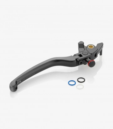 Maneta de Freno 3D Rizoma Kawasaki ZX-10R, ZX-6R (06-16), Z1000, Z1000 SX (07-16), Z750 R (11-12) Negro LBJ301B