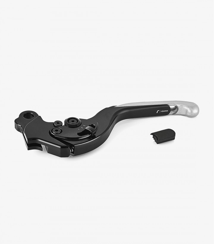 Maneta de Embrague Adjustable Plus Rizoma Varios modelos de Aprilia, Honda, Suzuki y Yamaha Plata LCX202A