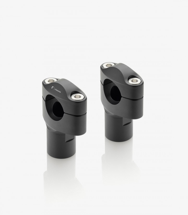 Rizoma Black Risers Varios modelos de BMW, Ducati, Honda, Husqvarna, KTM, Kawasaki, MV Agusta, Moto Guzzi, Triumph y Yamaha AZ40