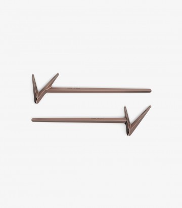 Iconos Laterales Rizoma en Rosa Métalico ZVP043MR Vespa GTS, GTV, Sei Giorni (18-25)