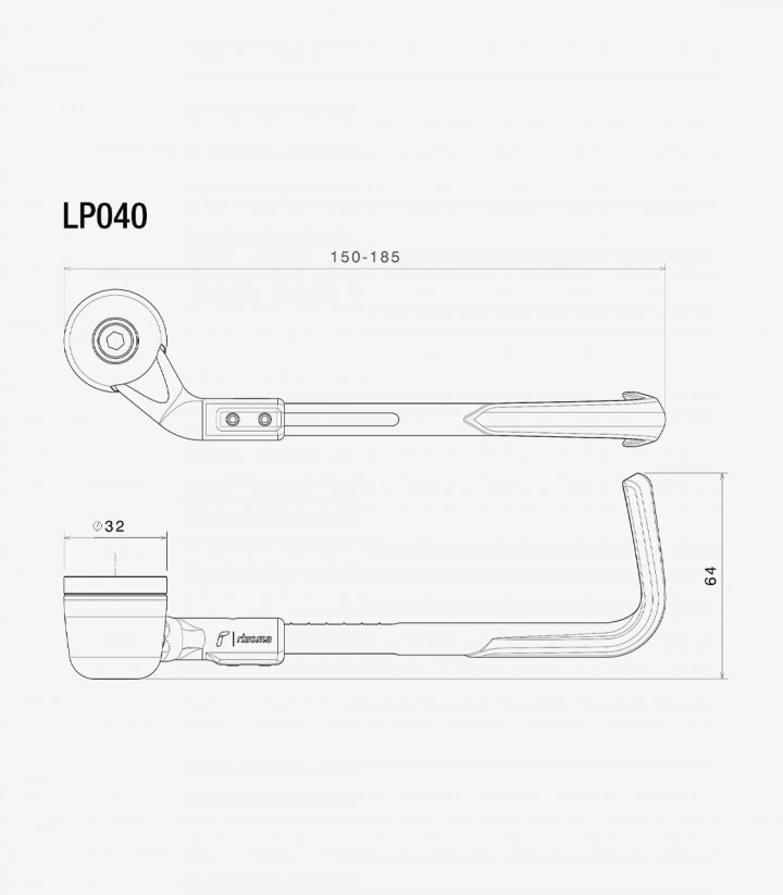Rizoma PROGUARD Lever Protector LP040BM