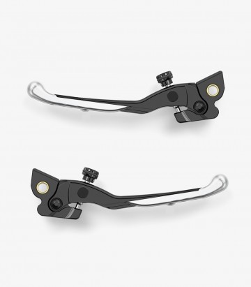 Rizoma Adjustable Plus Brake Levers Vespa Primavera / Sprint (24-25) Silver LBX155A