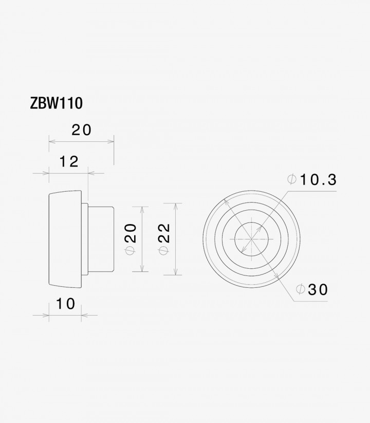 Rizoma OEM Handguard Bolt Trim BMW F 800/850/900 GS/XR, R 1200/1300 GS, S 1000 XR (10-25) Blue ZBW110U