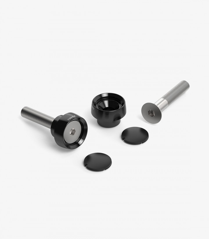 Rizoma OEM Handguard Bolt Trim BMW F 800/850/900 GS/XR, R 1200/1300 GS, S 1000 XR (10-25) Black ZBW110B