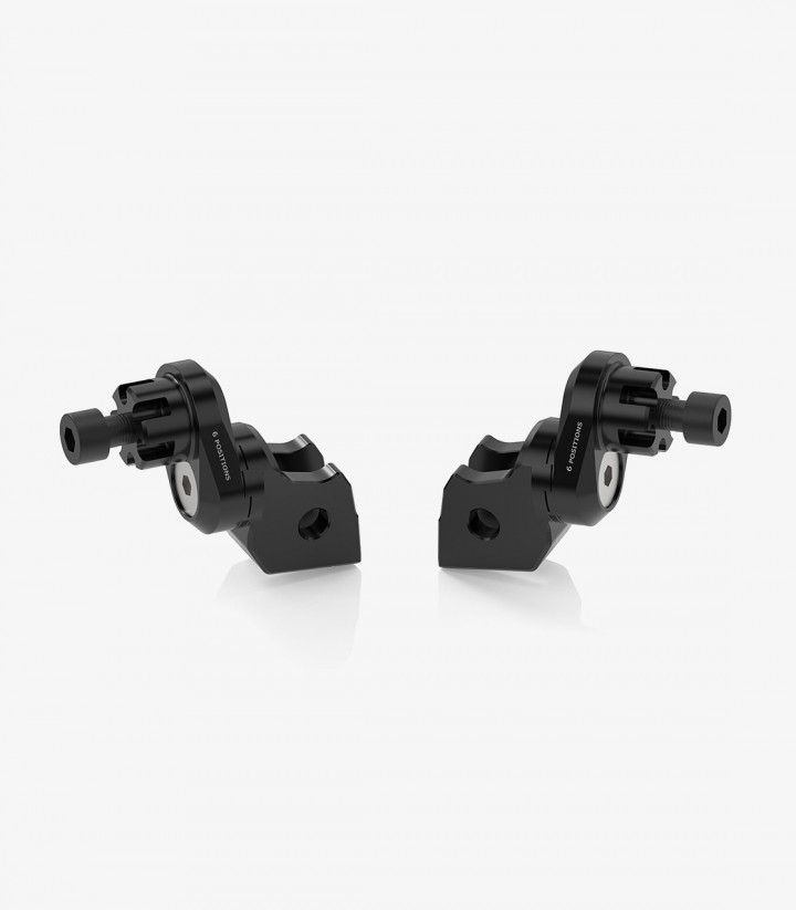 Rizoma Eccentric Footpeg Mounting Kit Ducati DesertX (22-25), Ducati Multistrada V2/V2 S/V4/V4 S/V4 RS/V4 1000 S Sport (22-26) P
