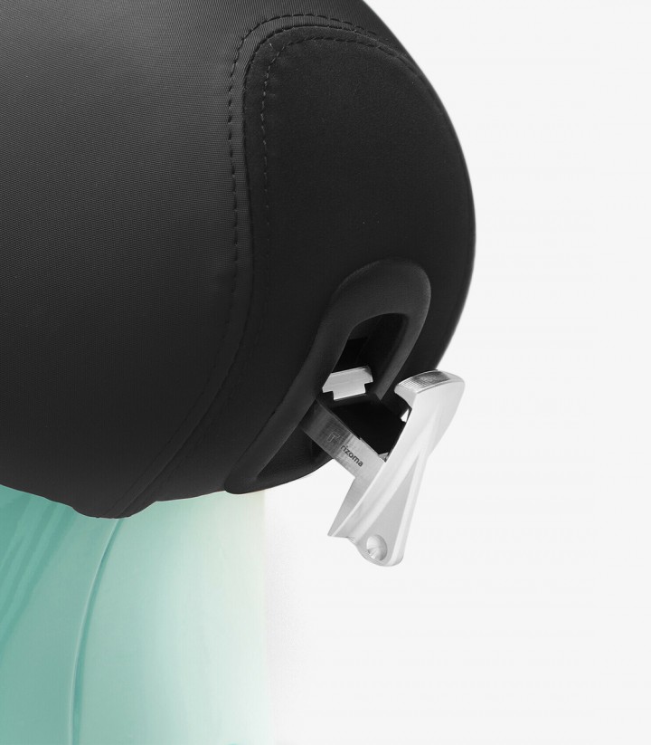 Gancho Porta Bolso Rizoma Plateado Vespa Elettrica (18-24), Primavera, Sprint (18-25) ZVP041A