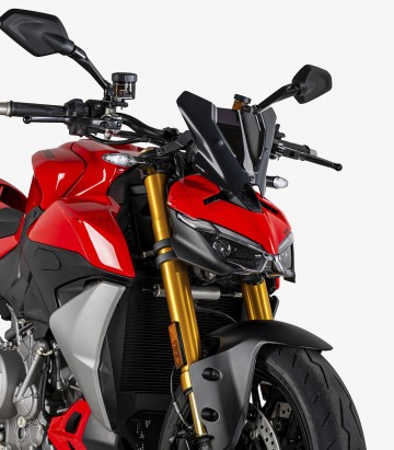 Ducati Streetfighter V2 / V2 S (25-26) Puig New Generation Sport Dark smoked Windshield 22736F