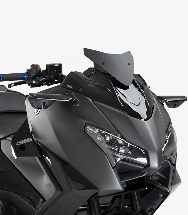 Puig D12 side winglets 22606N Yamaha T-MAX 560 / Tech Max (22-26) Black