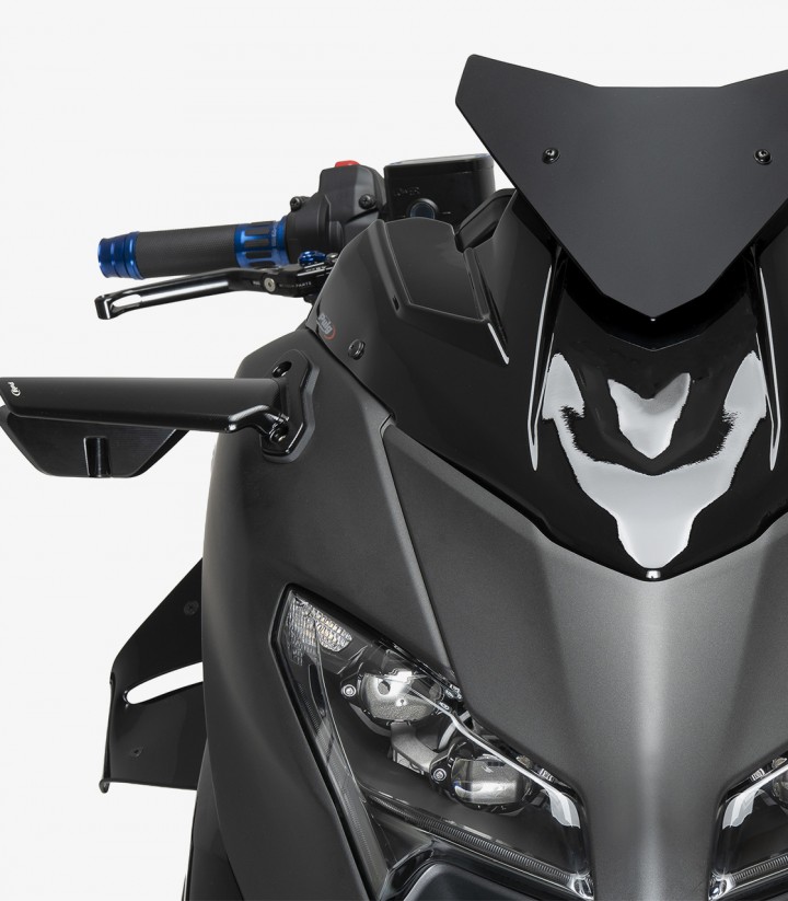 Puig D12 side winglets 22606N Yamaha T-MAX 560 / Tech Max (22-26) Black