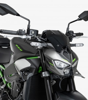 Puig D12 side winglets 22445C Kawasaki Z900/SE (25-26) Carbon simile