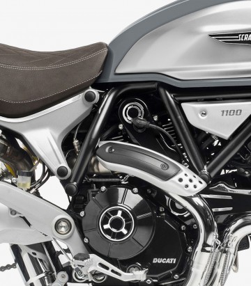 Tapones Chasis Puig Ducati Scrambler 1100 (18-20) en Negro 3522N
