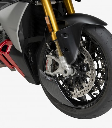 Puig Aero Wheel Deflector in Carbon Look for Ducati Streetfighter V2 / S (25-26) 22742C 22742C