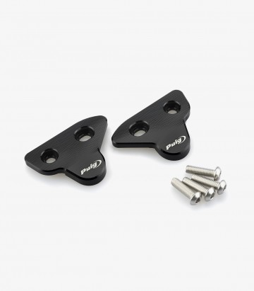 Tapas Retrovisor Puig en Negro Yamaha YZF-R1 / R6 / R7 / R9 (15-26) 3845N