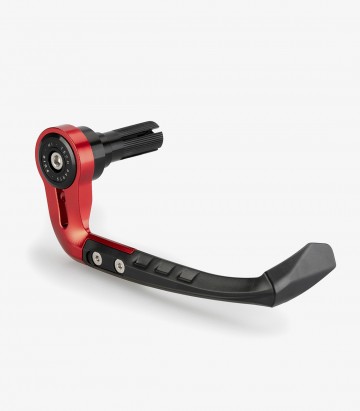 Puig Raw Universal Clutch Lever Protector in Red 21993R+21994R