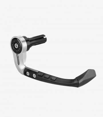 Puig Raw Universal Clutch Lever Protector in Silver 21993P+21994P