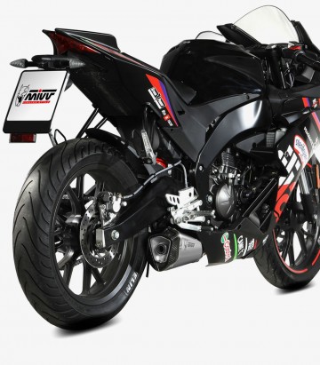 MIVV Delta Race Exhaust Stainless steel for Aprilia RS 125 / Tuono 125 (25) A.022.LDRX
