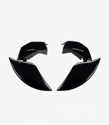 Puig Brake Cooler 22293N color Black for Kawasaki Z900 (20-24)