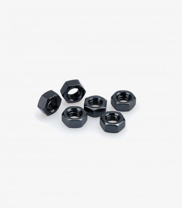 Blister 6 Tuercas M8 Negro Puig 0863N