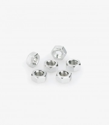Blister 6 Tuercas M6 Plateado Puig 0764P