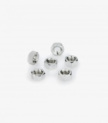 Blister 6 Tuercas M5 Plateado Puig 0763P