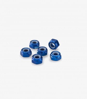 Blister 6 Tuercas Autoblocante M6 Azul Puig 0736A