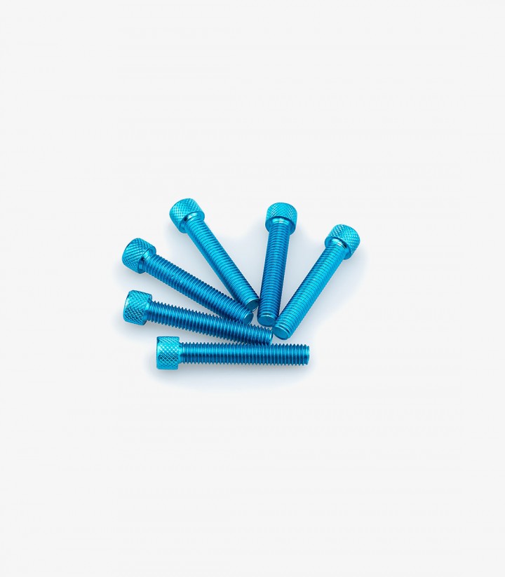 Blister 6 Tornillos Allen M8x45mm Azul Puig 0516A