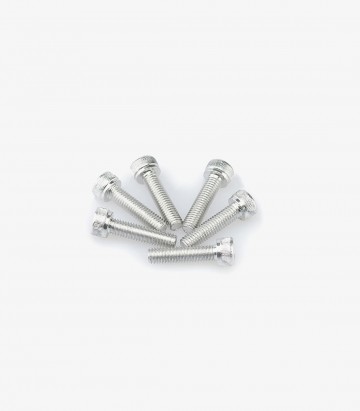 Blister 6 Tornillos Allen M5x20mm Plateado Puig 0147P
