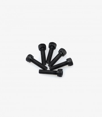Blister 6 Tornillos Allen M5x20mm Negro Puig 0147N