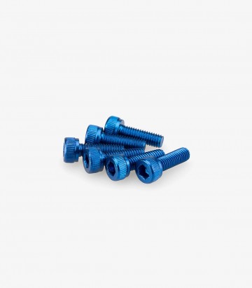Blister 6 Tornillos Allen M5x15mm Azul Puig 0146A